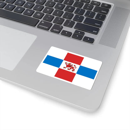 POL powiat pyrzycki flag (Poland) STICKER Vinyl Kiss-Cut Decal - The Sticker Space