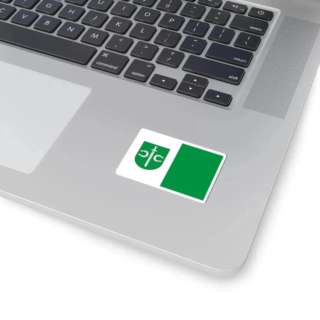 POL Pruszcz flag (Poland) STICKER Vinyl Kiss-Cut Decal - The Sticker Space