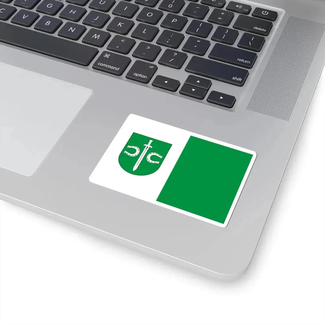 POL Pruszcz flag (Poland) STICKER Vinyl Kiss-Cut Decal - The Sticker Space