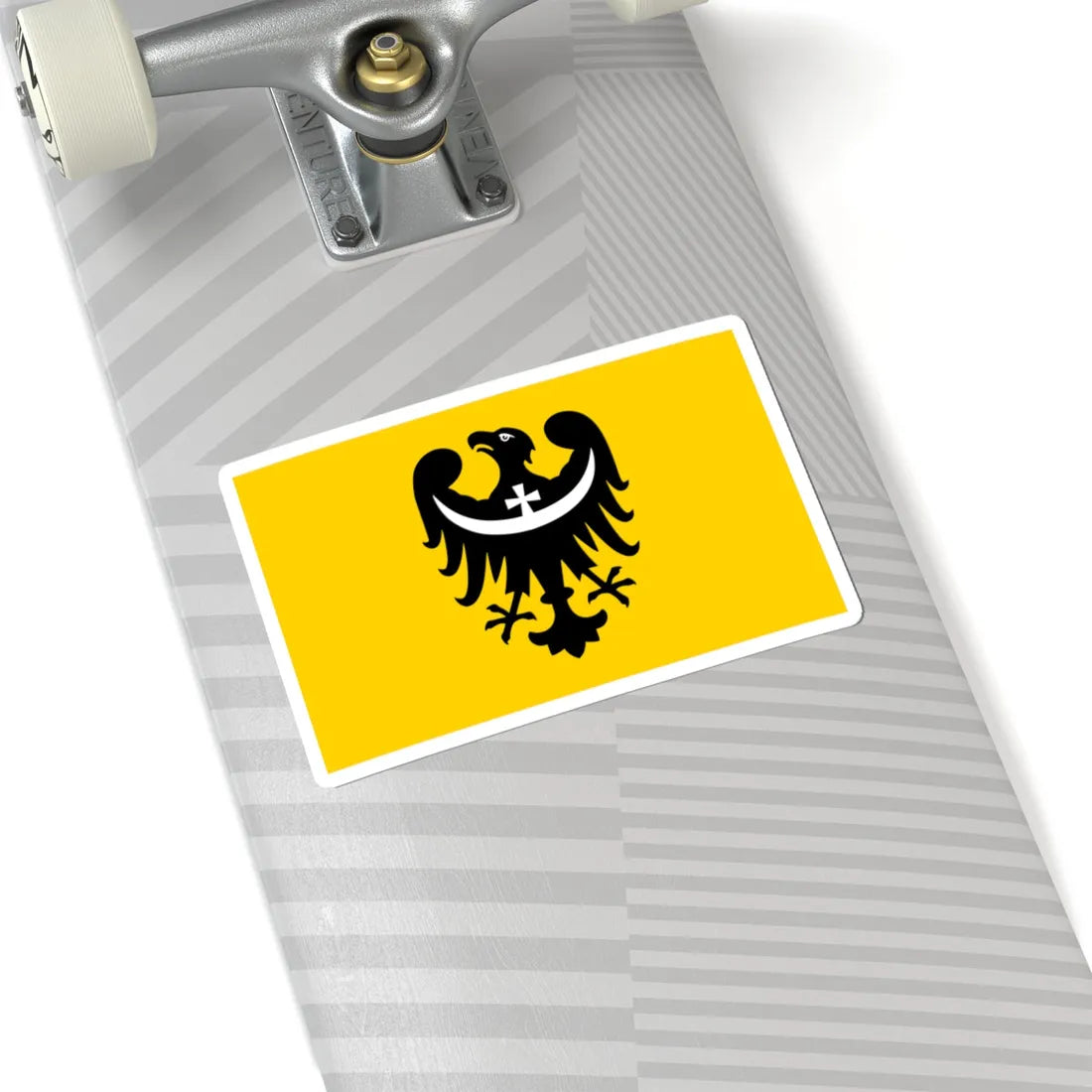 POL woj dolnoslaskie FLAG 2009 (Poland) STICKER Vinyl Kiss-Cut Decal - The Sticker Space