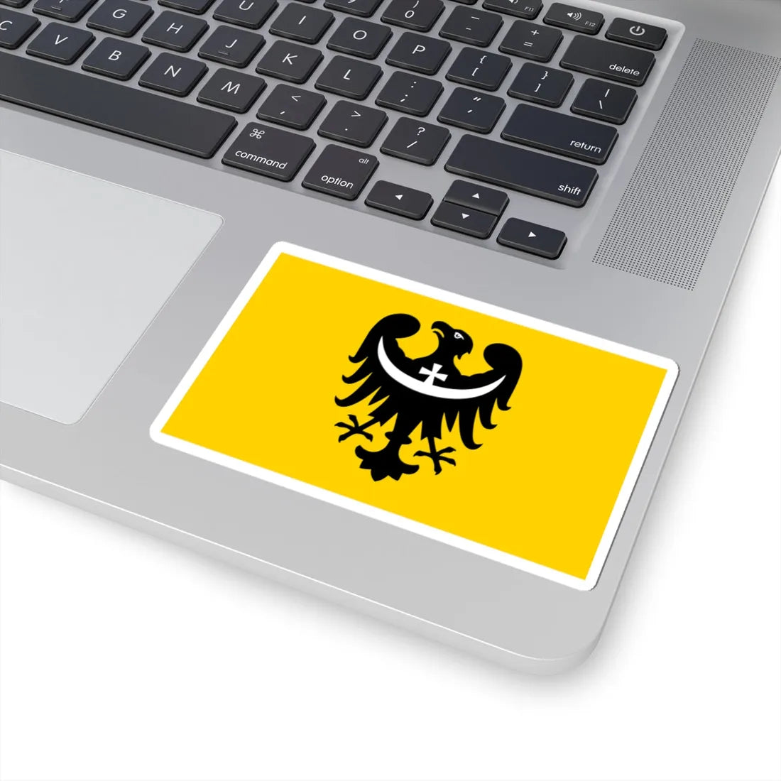 POL woj dolnoslaskie FLAG 2009 (Poland) STICKER Vinyl Kiss-Cut Decal - The Sticker Space