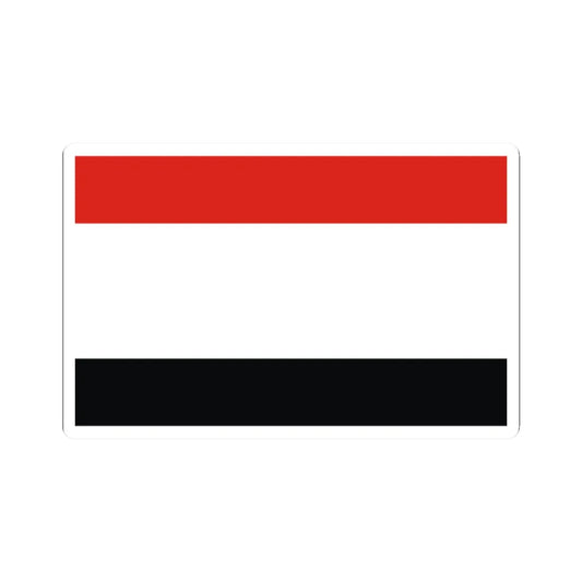 POL wojewodztwo kujawsko-pomorskie flag (Poland) STICKER Vinyl Kiss-Cut Decal 2 Inch White - The Sticker Space