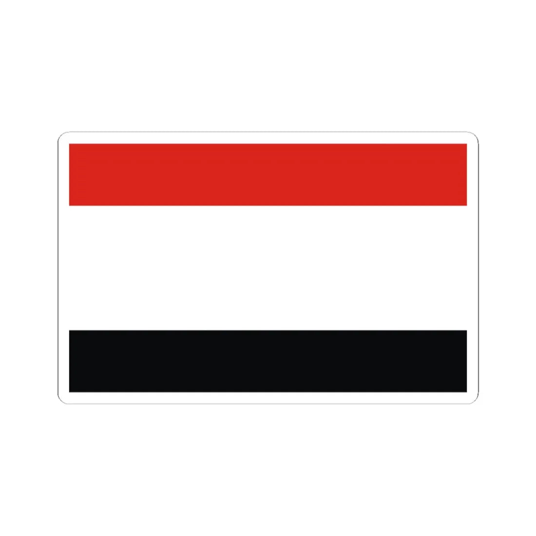 POL wojewodztwo kujawsko-pomorskie flag (Poland) STICKER Vinyl Kiss-Cut Decal 3 Inch White - The Sticker Space