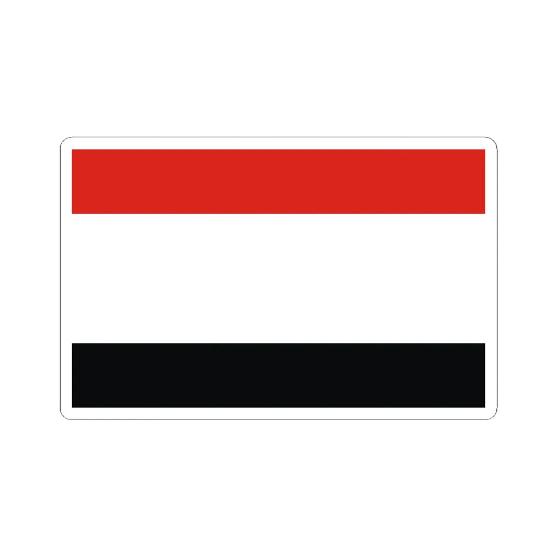 POL wojewodztwo kujawsko-pomorskie flag (Poland) STICKER Vinyl Kiss-Cut Decal 6 Inch White - The Sticker Space