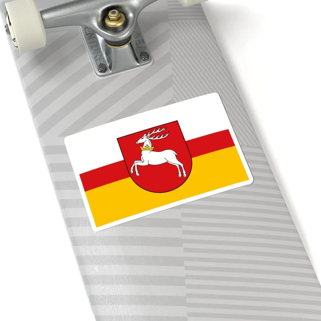 POL wojewodztwo lubelskie flag (Poland) STICKER Vinyl Kiss-Cut Decal - The Sticker Space