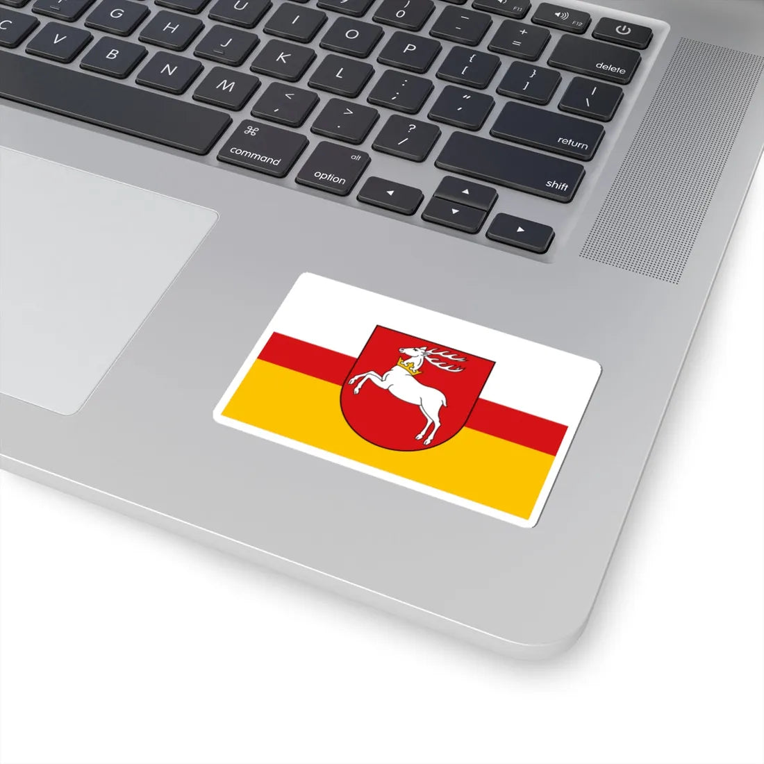 POL wojewodztwo lubelskie flag (Poland) STICKER Vinyl Kiss-Cut Decal - The Sticker Space