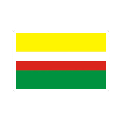 POL wojewodztwo lubuskie flag (Poland) STICKER Vinyl Kiss-Cut Decal 3 Inch White - The Sticker Space