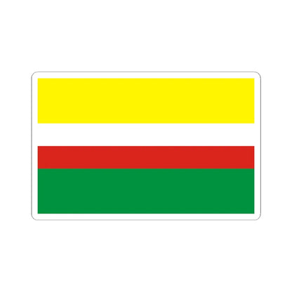 POL wojewodztwo lubuskie flag (Poland) STICKER Vinyl Kiss-Cut Decal 6 Inch White - The Sticker Space