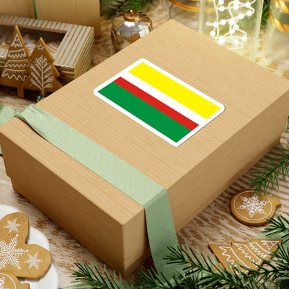 POL wojewodztwo lubuskie flag (Poland) STICKER Vinyl Kiss-Cut Decal - The Sticker Space