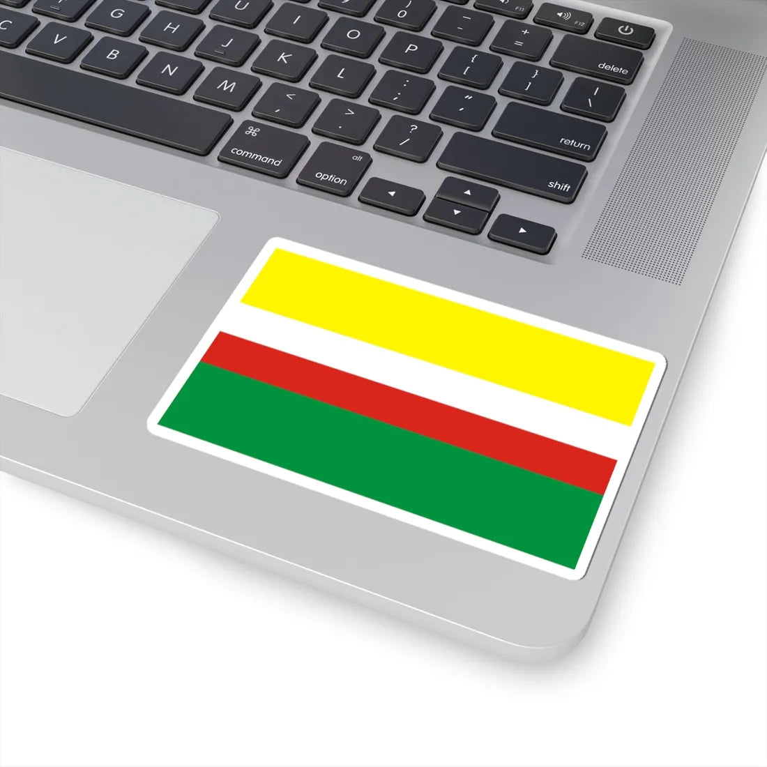 POL wojewodztwo lubuskie flag (Poland) STICKER Vinyl Kiss-Cut Decal - The Sticker Space