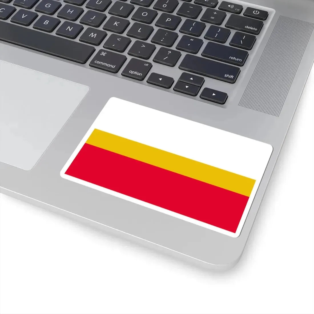 POL wojewodztwo małopolskie flag (Poland) STICKER Vinyl Kiss-Cut Decal - The Sticker Space