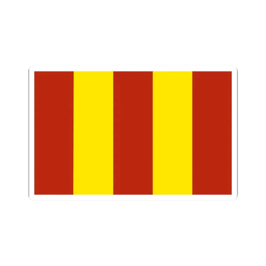 POL wojewodztwo łodzkie 1 flag (Poland) STICKER Vinyl Kiss-Cut Decal 2 Inch White - The Sticker Space