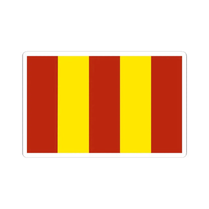 POL wojewodztwo łodzkie 1 flag (Poland) STICKER Vinyl Kiss-Cut Decal 3 Inch White - The Sticker Space