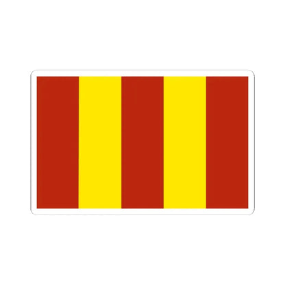 POL wojewodztwo łodzkie 1 flag (Poland) STICKER Vinyl Kiss-Cut Decal 4 Inch White - The Sticker Space