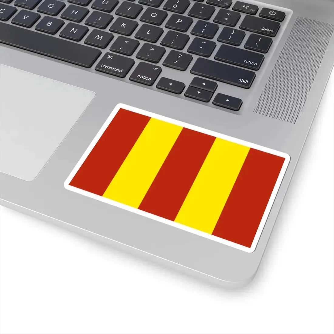 POL wojewodztwo łodzkie 1 flag (Poland) STICKER Vinyl Kiss-Cut Decal - The Sticker Space