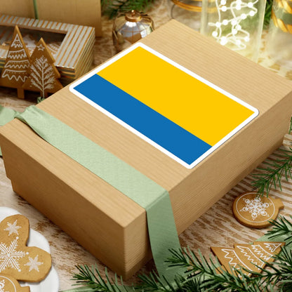 POL wojewodztwo opolskie flag (Poland) STICKER Vinyl Kiss-Cut Decal - The Sticker Space