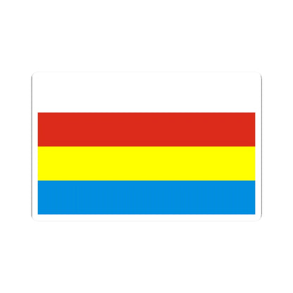 POL wojewodztwo podlaskie flag (Poland) STICKER Vinyl Kiss-Cut Decal 2 Inch White - The Sticker Space