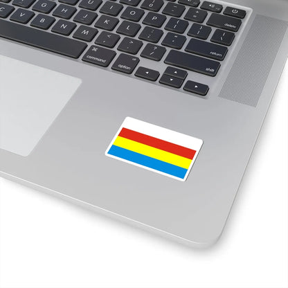POL wojewodztwo podlaskie flag (Poland) STICKER Vinyl Kiss-Cut Decal - The Sticker Space