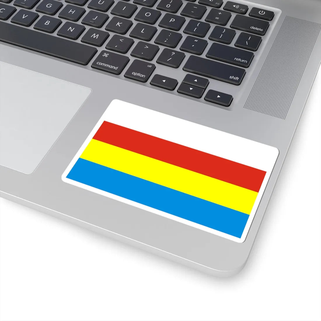 POL wojewodztwo podlaskie flag (Poland) STICKER Vinyl Kiss-Cut Decal - The Sticker Space