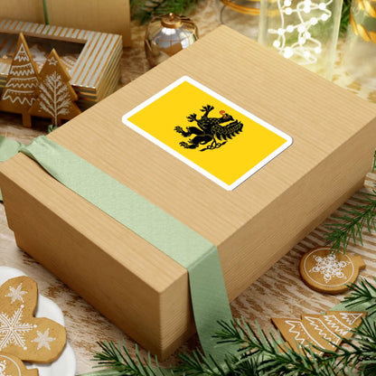 POL wojewodztwo pomorskie flag (Poland) STICKER Vinyl Kiss-Cut Decal - The Sticker Space