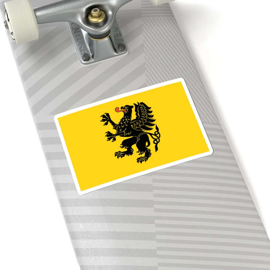 POL wojewodztwo pomorskie flag (Poland) STICKER Vinyl Kiss-Cut Decal - The Sticker Space