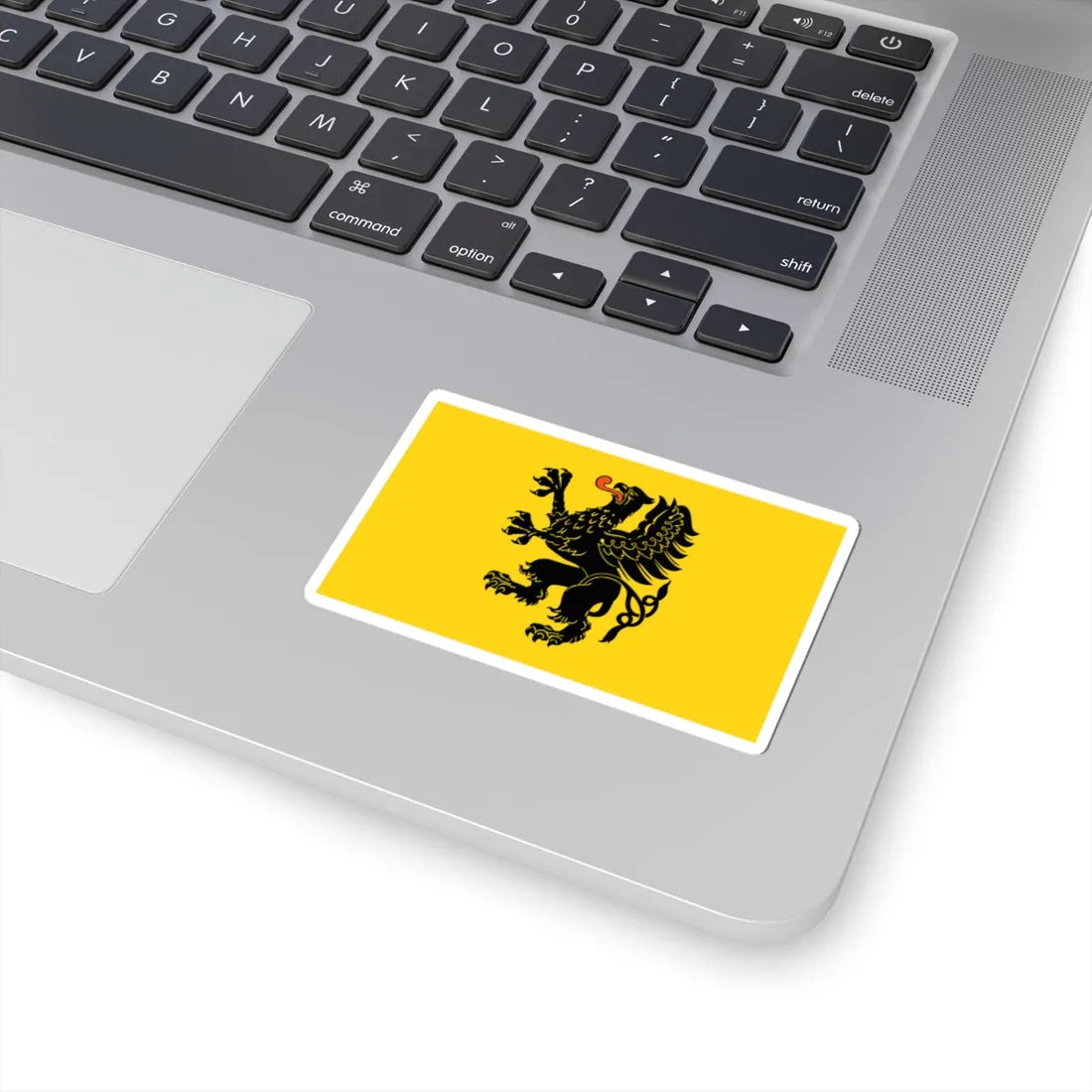 POL wojewodztwo pomorskie flag (Poland) STICKER Vinyl Kiss-Cut Decal - The Sticker Space