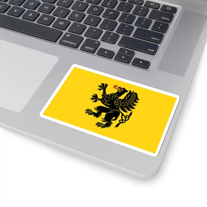 POL wojewodztwo pomorskie flag (Poland) STICKER Vinyl Kiss-Cut Decal - The Sticker Space