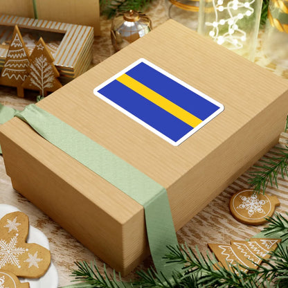 POL wojewodztwo slaskie flag (Poland) STICKER Vinyl Kiss-Cut Decal - The Sticker Space