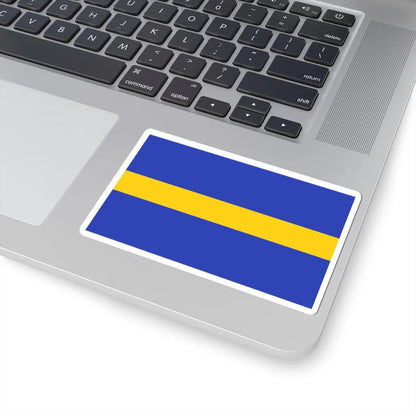 POL wojewodztwo slaskie flag (Poland) STICKER Vinyl Kiss-Cut Decal - The Sticker Space