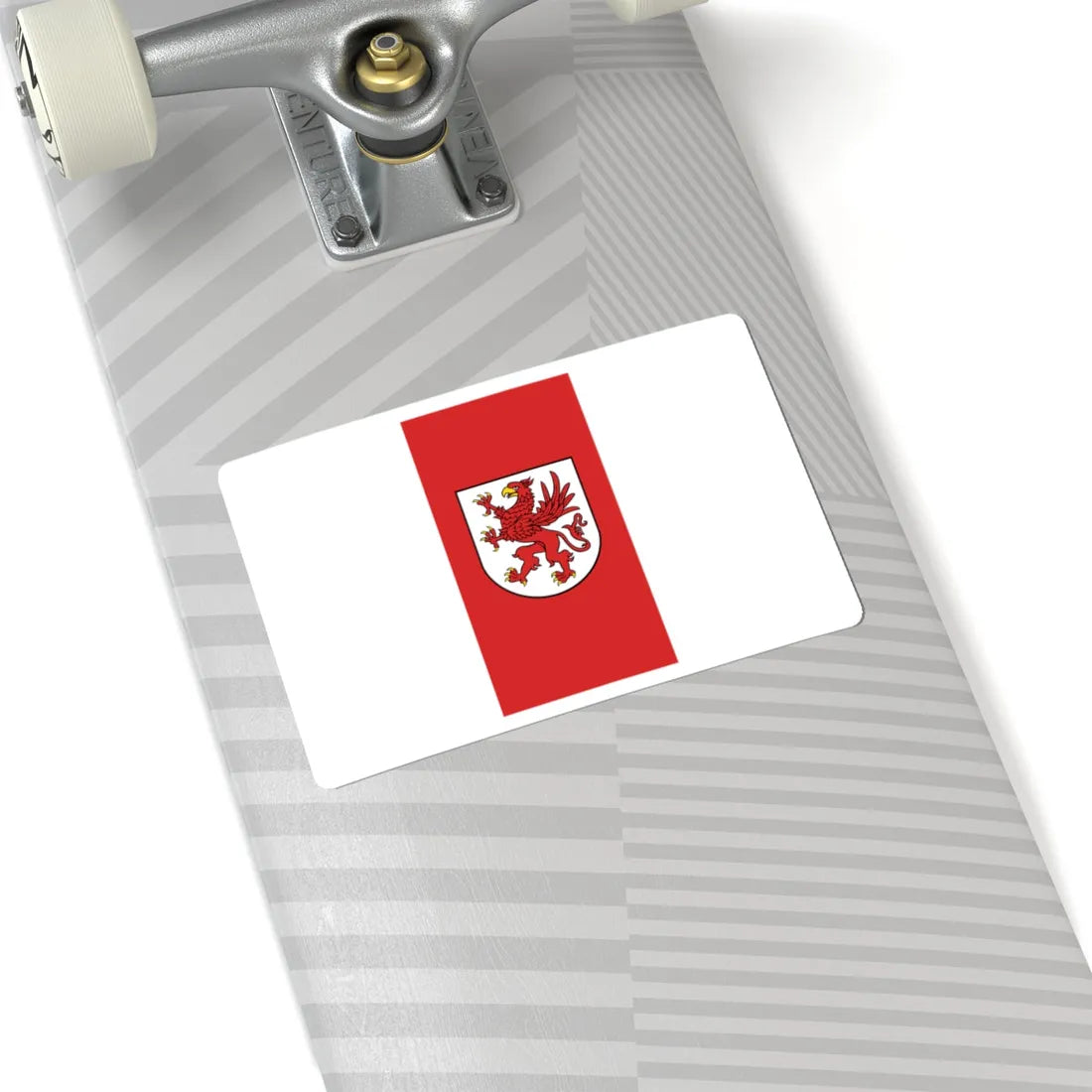POL wojewodztwo zachodniopomorskie flag (Poland) STICKER Vinyl Kiss-Cut Decal - The Sticker Space