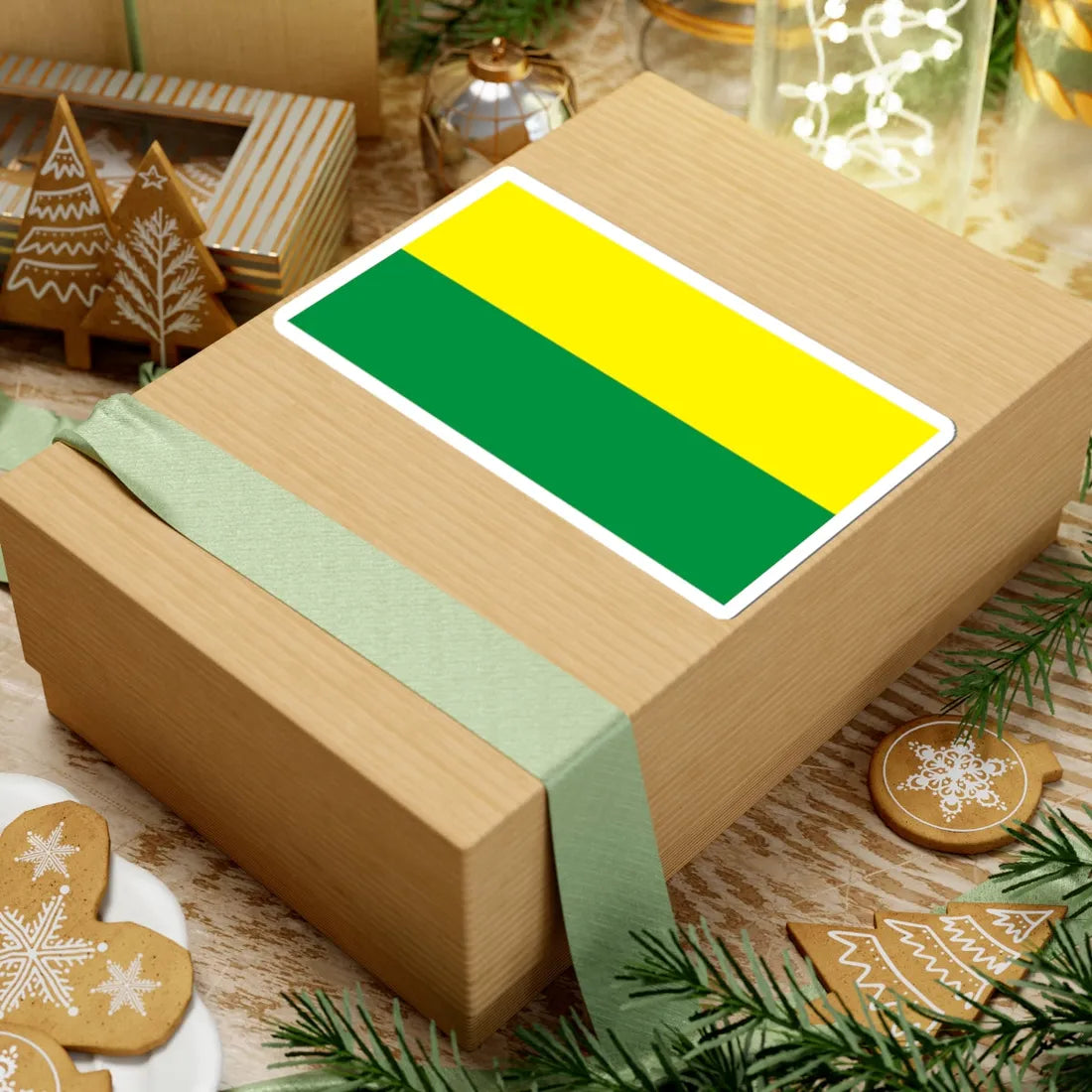 POL wojewodztwo zielonogorskie flag (Poland) STICKER Vinyl Kiss-Cut Decal - The Sticker Space