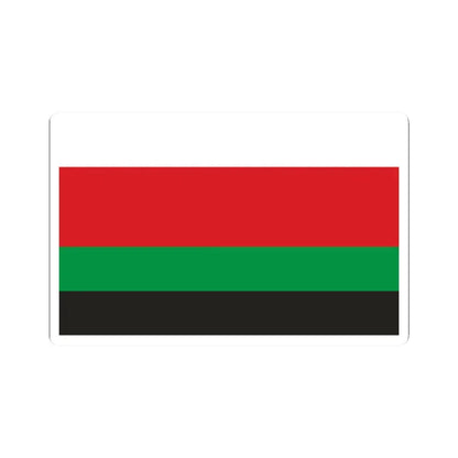 POL Zagłebie Dabrowskie flag (Poland) STICKER Vinyl Kiss-Cut Decal 2 Inch White - The Sticker Space