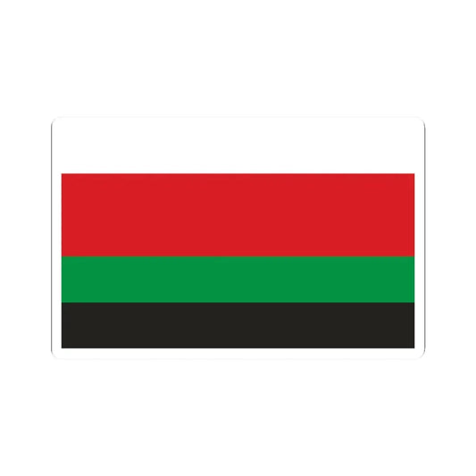 POL Zagłebie Dabrowskie flag (Poland) STICKER Vinyl Kiss-Cut Decal 2 Inch White - The Sticker Space