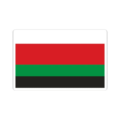 POL Zagłebie Dabrowskie flag (Poland) STICKER Vinyl Kiss-Cut Decal 3 Inch White - The Sticker Space