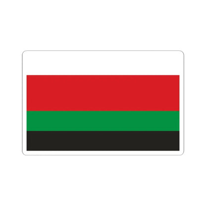 POL Zagłebie Dabrowskie flag (Poland) STICKER Vinyl Kiss-Cut Decal 6 Inch White - The Sticker Space