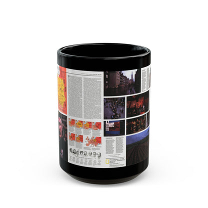 Poland - The Face and Faith 1 (1982) (Map) Black Coffee Mug-15oz-The Sticker Space