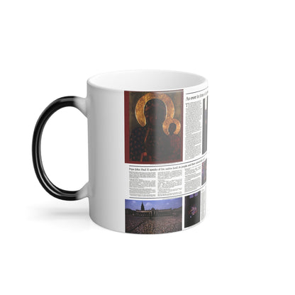 Poland - The Face and Faith 2 (1982) (Map) Color Changing Mug 11oz-11oz-The Sticker Space