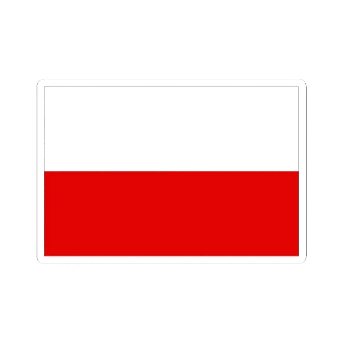 PolandPoland (Poland) STICKER Vinyl Kiss-Cut Decal 2 Inch White - The Sticker Space