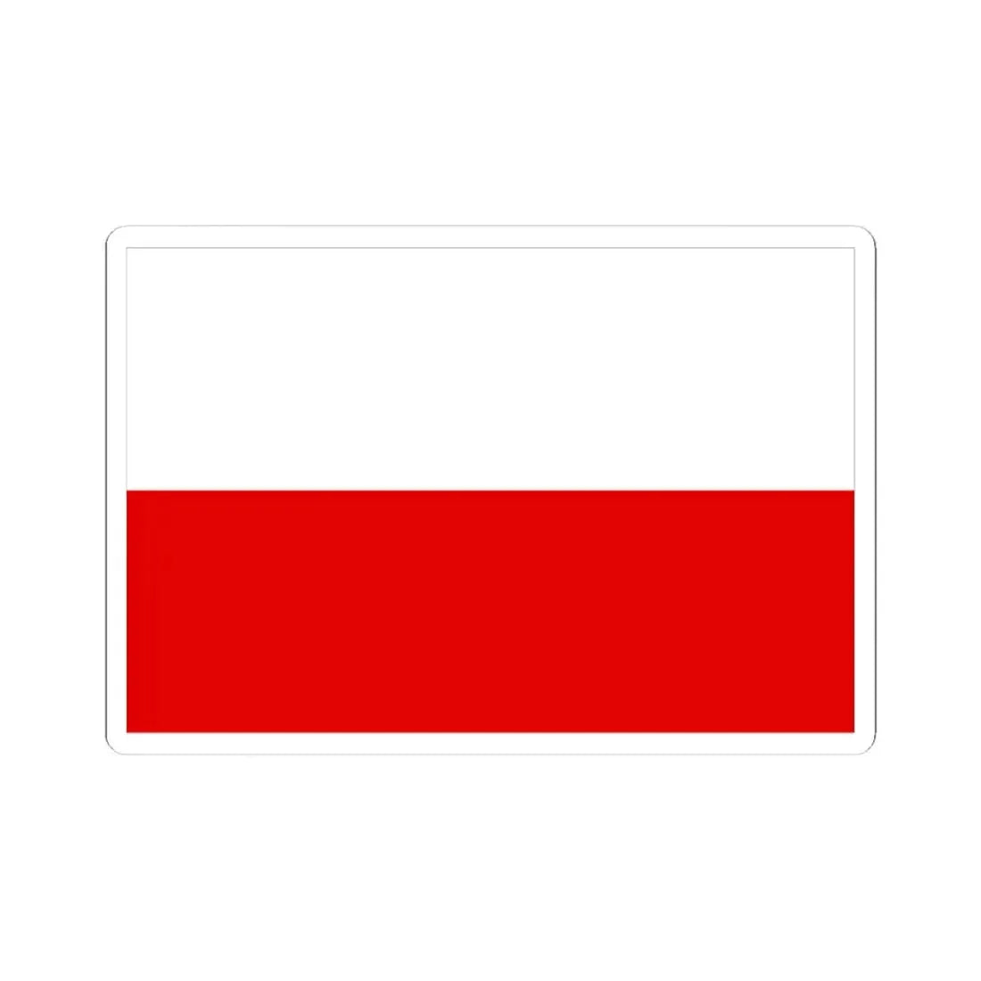 PolandPoland (Poland) STICKER Vinyl Kiss-Cut Decal 4 Inch White - The Sticker Space