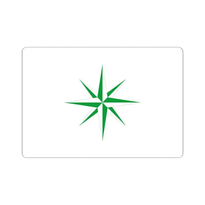 Polar Star Canadian Flag Proposal 1962 (Canada) STICKER Vinyl Kiss-Cut Decal 2 Inch White - The Sticker Space