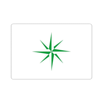 Polar Star Canadian Flag Proposal 1962 (Canada) STICKER Vinyl Kiss-Cut Decal 3 Inch White - The Sticker Space