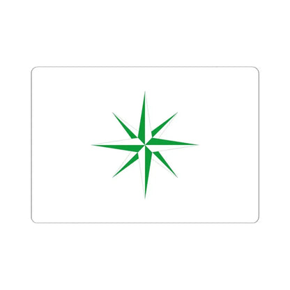 Polar Star Canadian Flag Proposal 1962 (Canada) STICKER Vinyl Kiss-Cut Decal 6 Inch White - The Sticker Space