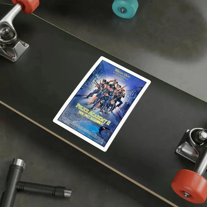 Police Academy 2 Their First Assignment 1985 Movie Poster STICKER Vinyl Die-Cut Decal - The Sticker Space