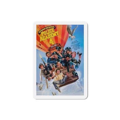 Police Academy 4 Citizens on Patrol 1987 Movie Poster Refrigerator Magnet - The Sticker Space