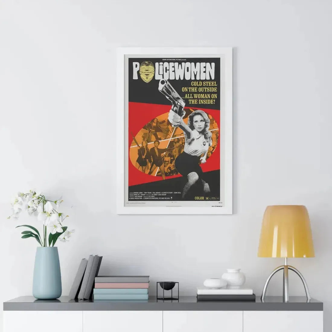 POLICEWOMAN 1974 - Framed Movie Poster - The Sticker Space