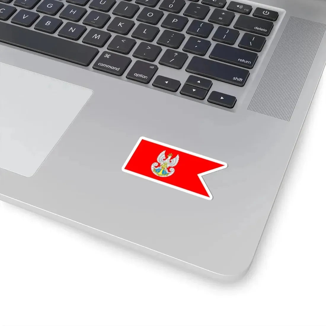 Polishnavyflag (Poland) STICKER Vinyl Kiss-Cut Decal - The Sticker Space