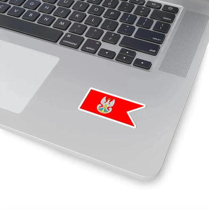 Polishnavyflag (Poland) STICKER Vinyl Kiss-Cut Decal - The Sticker Space