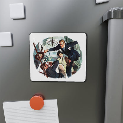 Politico, Story Illustration (Saturday Evening Post, c. 1950s) (Magazine Illustration) Refrigerator Magnet-The Sticker Space