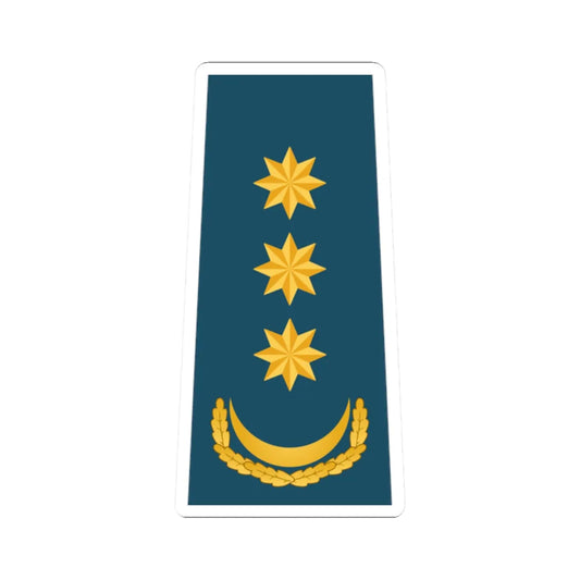 Polkovnik AzDSX (Azerbaijan) (Military Rank) STICKER Vinyl Kiss-Cut Decal 2 Inch White - The Sticker Space