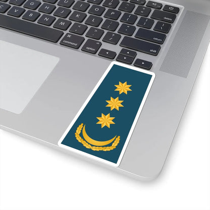 Polkovnik AzDSX (Azerbaijan) (Military Rank) STICKER Vinyl Kiss-Cut Decal - The Sticker Space
